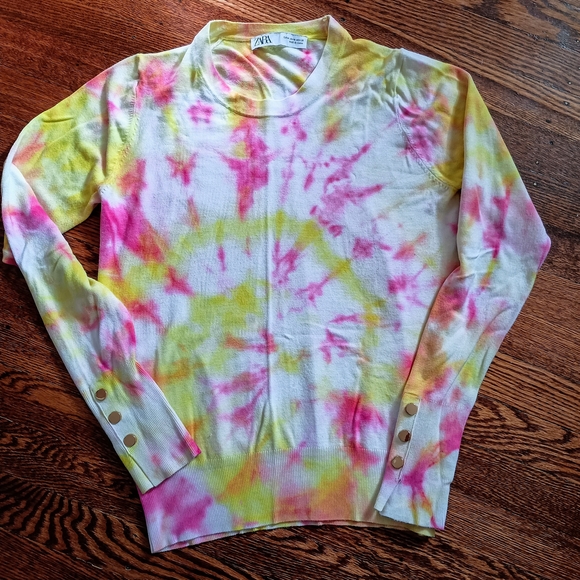 Zara Tie-Dye Sweater - Picture 1 of 5